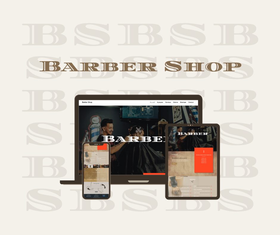 Lire la suite à propos de l’article Site vitrine barber shop